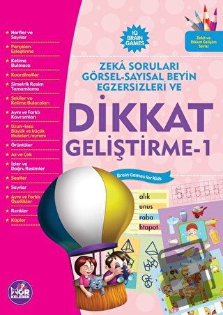 Dikkat Geliştirme-1 - Ferhat Çınar - Mor Kelebek - Fiyatı - Yorumları 