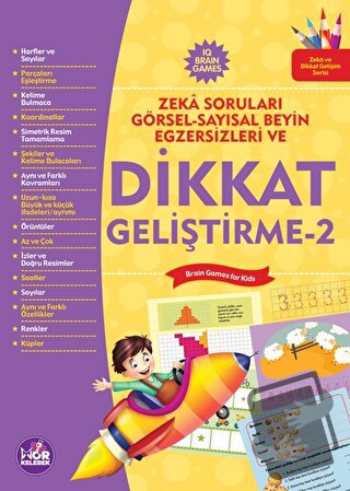 Dikkat Geliştirme-2 - Ferhat Çınar - Mor Kelebek - Fiyatı - Yorumları 