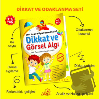 Dikkat ve Görsel Algı - Osman Algın - Alora Yayınevi - Fiyatı - Yoruml