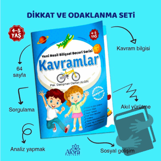 Dikkat ve Kavramalar - Osman Algın - Alora Yayınevi - Fiyatı - Yorumla