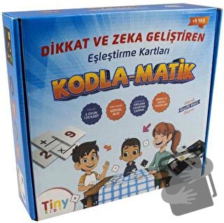 Dikkat ve Zeka Geliştiren Eşleştirme Kartları - Kolektif - Tiny Kids -