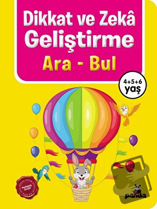 Dikkat ve Zekâ Geliştirme – Ara Bul - Kolektif - Beyaz Panda Yayınları