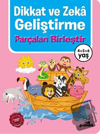 Dikkat Ve Zeka Geliştirme - Parçaları Birleştir - Kolektif - Beyaz Pan