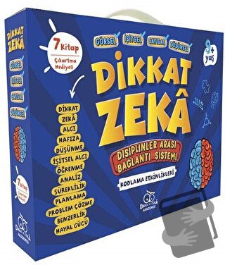 Dikkat Zeka 3. Sınıf Seti - 9 Yaş (7 Kitap Takım) - Mehmet Türkdoğan -