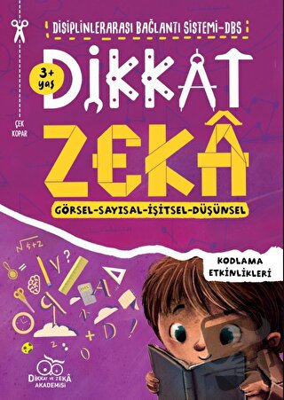 Dikkat Zeka 3+ Yaş - Savaş Özdemir - Dikkat ve Zeka Akademisi Yayınlar