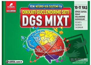 Dikkati Güçlendirme Seti DGS Mixt 10-11 Yaş - Osman Abalı - Adeda Yayı