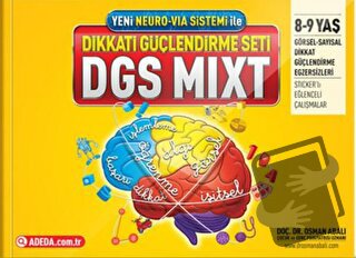 Dikkati Güçlendirme Seti Mixt 8-9 Yaş - Osman Abalı - Adeda Yayınları 