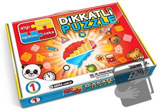 Dikkatli Puzzle 7 Yaş Üzeri - Osman Abalı - Adeda Yayınları - Fiyatı -