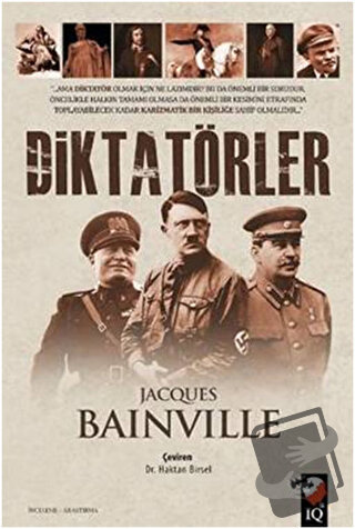 Diktatörler - Jacque Benville - IQ Kültür Sanat Yayıncılık - Fiyatı - 