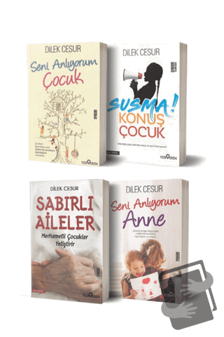 Dilek Cesur (4 Kitap Takım) - Dilek Cesur - Yediveren Yayınları - Fiya