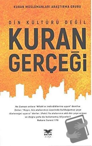 Din Kültürü Değil Kuran Gerçeği - Kolektif - Batur Kitap - Fiyatı - Yo