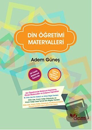 Din Öğretimi Materyalleri - İlahiyatçı Adem Güneş - Dem Yayınları - Fi