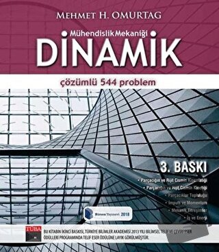 Dinamik Çözümlü 544 Problem - Mehmet H. Omurtag - Birsen Yayınevi - Fi