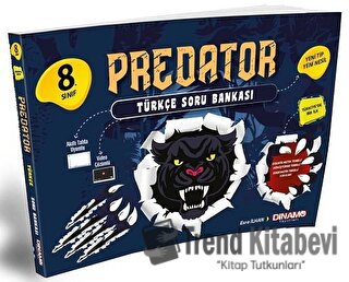 Dinamo Yayınları 8. Sınıf Türkçe Predator Soru Bankası, Kolektif, Dina