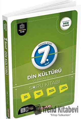 Dinamo Yayınları Dinamik Serisi 7. Sınıf Din Kültürü ve Ahlak Bilgisi 