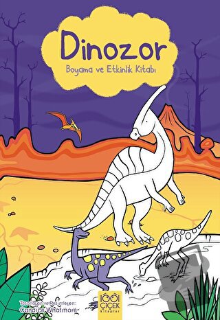 Dinozor Boyama ve Etkinlik Kitabı - Simon Tudhope - 1001 Çiçek Kitapla