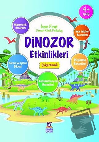 Dinozor Etkinlikleri - İrem Fırat - Derin Çocuk Yayınları - Fiyatı - Y