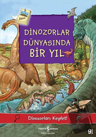 Dinozorlar Dünyasında Bir Yıl - Olivia Brookes - İş Bankası Kültür Yay