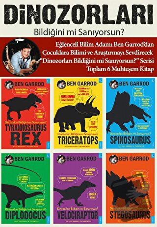 Dinozorları Bildiğini mi Sanıyorsun? (6 Kitap Set) - Ben Garrod - Sola