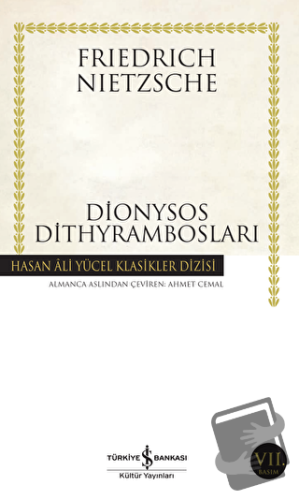 Dionysos Dithyrambosları - Friedrich Wilhelm Nietzsche - İş Bankası Kü