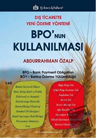 Dış Ticarette Yeni Ödeme Yöntemi BPO'nun Kullanılması - Abdurrahman Öz