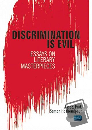 Discrimination Is Evil - Saman Hashemipour - Nobel Akademik Yayıncılık