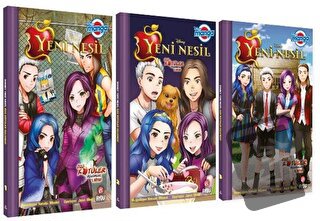 Disney Manga Yeni Nesil Özlü Kötüler Üçlemesi 3 Kitap Set - Jason Muel