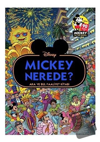 Disney Mickey Nerede? Ara ve Bul Faaliyet Kitabı - Kolektif - Doğan Eg