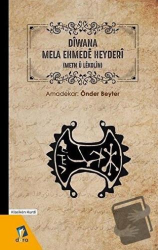 Diwana Mela Ehmede Heyderi - Mela Ehmede Heyderi - Dara Yayınları - Fi