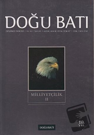 Doğu Batı Düşünce Dergisi Yıl: 10 Sayı: 39 - Milliyetçilik - 2 - - Doğ