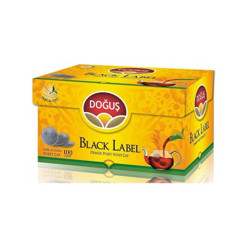 Doğuş Black Label Demlik Poşet Çay 100X3.2 Gr - - Doğuş - Fiyatı - Yor