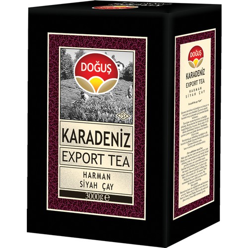 Doğuş Karadeniz Export Çay 3000 Gr Karton Kutu - - Doğuş - Fiyatı - Yo