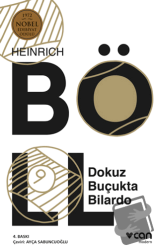 Dokuz Buçukta Bilardo - Heinrich Böll - Can Yayınları - Fiyatı - Yorum