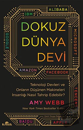 Dokuz Dünya Devi - Amy Webb - Kronik Kitap - Fiyatı - Yorumları - Satı