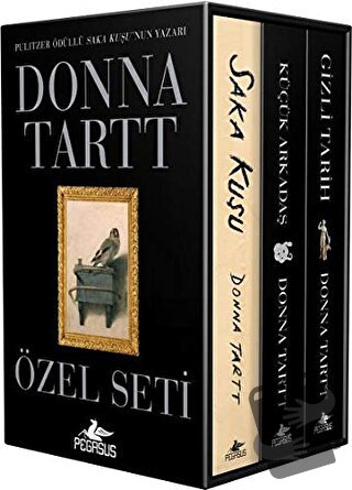 Donna Tartt Özel Seti (Kutulu - 3 Kitap) - Donna Tartt - Pegasus Yayın