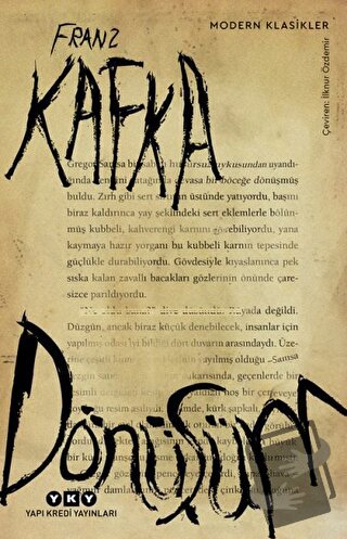 Dönüşüm - Franz Kafka - Yapı Kredi Yayınları - Fiyatı - Yorumları - Sa