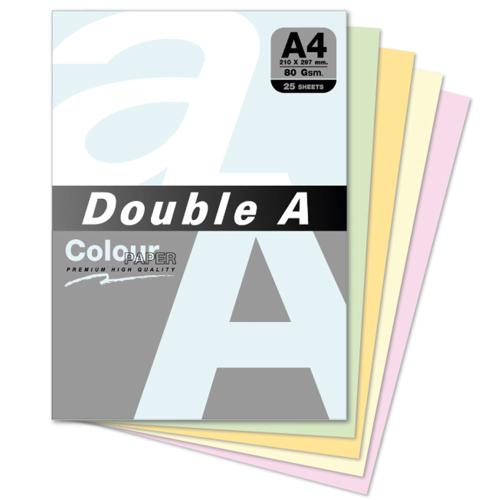 Double A Renkli Kağıt 25 Li A4 80 Gr Ocean - - Double-A - Fiyatı - Yor