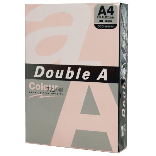 Double A Renkli Kağıt 500 Lü A4 80 Gr Pastel Flamingo - - Double-A - F