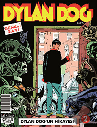 Dylan Dog Sayı 2 : Dylan Dog'un Hikayesi (Renkli Sayı) - Tiziano Sclav