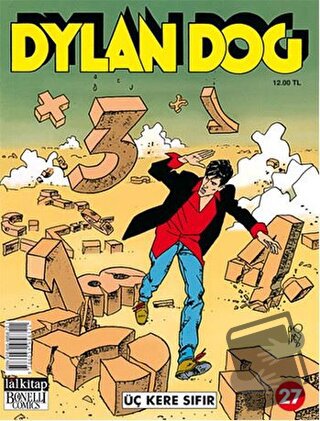 Dylan Dog Sayı 27 Üç Kere Sıfır - Tiziano Sclavi - Lal Kitap - Fiyatı 