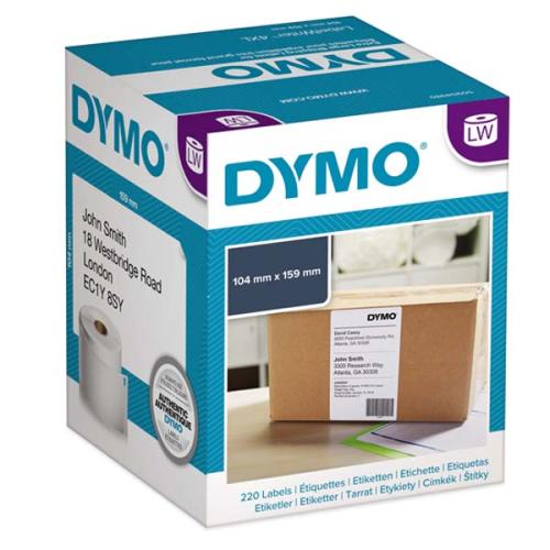 Dymo Ekstra Geniş Sevkiyat Etiketi 220 Etiket 104X159 Mm Lw 4Xl - - Dy