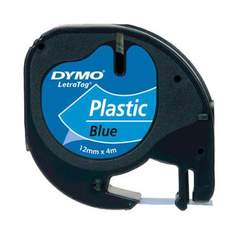 Dymo Letratag Şerit Plastik 12 Mmx4 Mt Mavi 91205 - - Dymo - Fiyatı - 