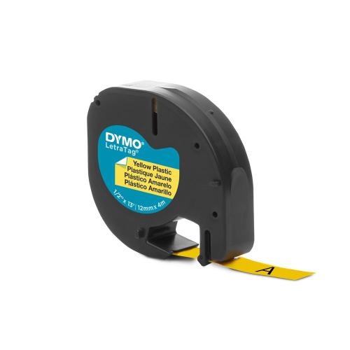 Dymo S0721620 Letratag Plastik Şerit ( 12 Mm X 4 Mt ) , Sarı (59423) 9