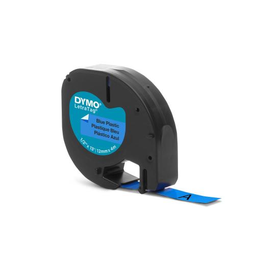 Dymo S0721650 Letratag Plastik Şerit ( 12 Mm X 4 Mt ) , Mavi (59426) 9