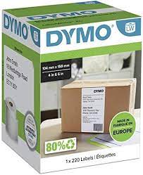 Dymo S0904980 Lw 4Xl Ekstra Geniş Sevkiyat Etiketi, 220 Etiket-Pkt 104