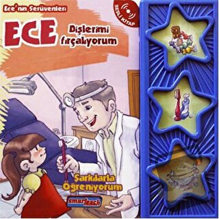 Ece Dişlerimi Fırçalıyorum (Sesli Kitap) (Ciltli) - Kolektif - Smartea