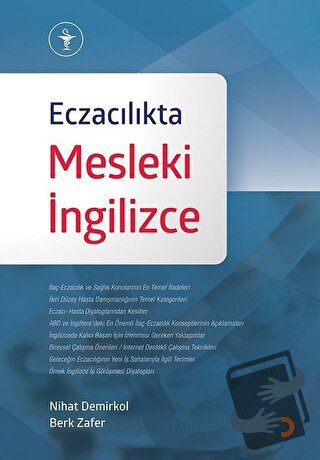 Eczacılıkta Mesleki İngilizce - Berk Zafer - Cinius Yayınları - Fiyatı