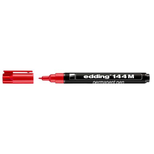 Edding Asetat Kalemi Permanent Kırmızı 144 M - 10'lu Paket - - Edding 