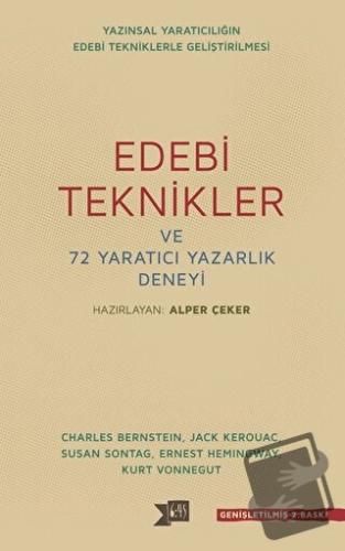 Edebi Teknikler ve 72 Yaratıcı Yazarlık Deneyi - Alper Çeker - Altıkır