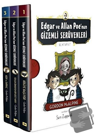 Edgar ve Allan Poe’nun Gizemli Serüvenleri (3 Kitap Takım) - Gordon Mc